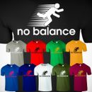 No Balance Mens T-Shirt New Funny Running Motivation Success Gifts Causal Tee