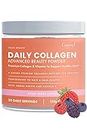 Your Good Health Co. – Your Beauty Premium Collagen Powder, Mixed Berry | 150g | 4,000mg Bovine Peptides | Vitamin C, Biotin – Supports Hair, Skin and Nails | 30 Day Supply