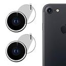 Apple I Phone 8 Camera Lens Protector (Camera Lens Protect from The Scratches) (Pack of 2)