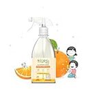 Koparo Clean All Purpose Natural Cleaner Liquid Spray For Bathroom, Kitchen And Glass With Refreshing Aroma Of Mandarin Orange | Child & Pet Safe, Eco- Friendly, Plant Based | 500 ml - Pack of 1