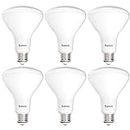Sunco 6 Pack BR30 LED Bulbs, Indoor Flood Lights CRI93 11W Equivalent 65W 4000K Cool White 850 Lumens, E26 Base, 25000 Lifetime Hours Interior Home Residential Dimmable Recessed Can Light Bulbs - UL