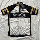 Santini Radsport Von HACHT HAMBURG Short Sleeve Full Zip Cycling Jersey New