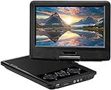 Star Home Portable DVD Player with Screen 11.9 inch DVD Player 360° TFT LCD Swivel-Screen| SD Card/USB Port/CD/DVD Reader Controller, Kids Mobile DVD Player