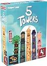 Pegasus Spiele 57814E 5 Towers (Deep Print Games) (English Edition)