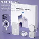 Mobile Phone Accessories Gift Box Five-piece Set (Suitable For Apple Phones)