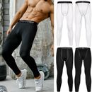 Men Compression Tight Leggings Sports Running Gym Fitness Pants Quick Dry S-XXL