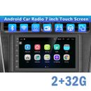 7" Autoradio Android 12 2 DIN Carplay 2GB+32GB GPS NAVI WiFi RDS Rückfahrkamera