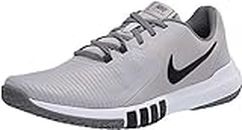 Nike Men's Flex Control TR4 Cross Trainer, Light Smoke Grey/Blacksmoke Grey-Dark Smoke Greywhite, 8 Regular US