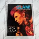 ¡Glam! de David Bowie Una cuenta de testigo presencial"" - libro autografiado de Mick Rock