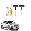 Useful Emergency Puncture car Repair Kit for Tubeless Tyres Universal Type Suitable for Hyundai Tucson