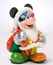 Figura de Mickey Mouse de Navidad de Romero Britto de Disney 8,25 pulgadas