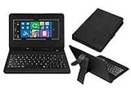 ACM Keyboard Case Compatible with Nokia Lumia 1020 Mobile Flip Cover Stand Plug & Play Device for Study & Gaming Black