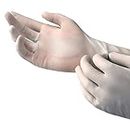 Romsons Non Sterile Latex Medical Examination Disposable Powdered Hand Gloves 100 Pcs Size Small (White)