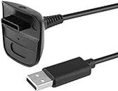 CHILDMORY USB Charging Cable Charger Cord 6FT for Xbox 360 Wireless Game Controller