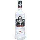 Russian Standard Vodka Orginal (1 x 1000 ml), russischer Vodka aus St. Petersburg, Premium-Vodka mit Winterweizen und klarem Gletscherwasser, reiner und weicher Geschmack, 40 % Alk. | 1l (1er Pack)