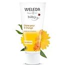 WELEDA - Crème pour le change Calendula - Protège, régénère et apaise - Pour le soin du siège des bébés - NATRUE* - 75 ml