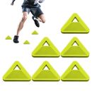  6x Soccer Cones Football Marker Sport Fitness Training Roller Skating Training 