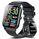 Ddidbi Smart Fitness Watch for Men Women(Answer/Make Calls), 1.85" HD Touch Screen with Sleep Heart Rate Monitor, 112 Sports Modes, IP68 Waterproof Activity Trackers Compatible with Android IOS