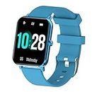 LUCYI ASVIL Inteligente para Hombre con Pantalla Táctil Completa Reloj Deportivo IP67 Resistente Al Agua con Bluetooth per Android iOS 2021,Reloj Inteligente para Hombre,Azul