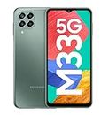 Samsung Galaxy M33 5G (Mystique Green, 6GB, 128GB Storage) | 6000mAh Battery | Upto 12GB RAM with RAM Plus | Without Charger