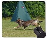 Mouse Pads - German Shepherd Dog Goggles Military Working,German Shepherd Dog Personalized Rectangle Gaming Mouse Pads