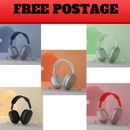 Wireless Bluetooth Headphones with Noise Cancelling Over-Ear Stereo Earphones AU