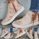 Bequeme Slipper flache Canvas-Schuhe für Damen elegante und lässige Bootsschuhe