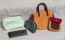 Lot of Cosmetic Bags and Cases Lancome Lenscrafters etc. g50