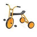 Angeles MyRider Maxi 16" Toddler Tricycle, Adjustable Kids Tricycle with Rubber Wheels, Yellow/Black