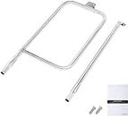 GFTIME 65032 Burner Tube for Weber Q300 Series Q300, Q320, Q3000, Q3200, 61.6CM x 26.4CM Stainless Steel Burner Set BBQ Gas Grill Replacement Parts Accessories for 404341, 57060001, 586002