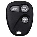 OCPTY ABO1502T 1 pcs Flip Key Entry Remote uncut Key Fob Transmitter Replacement for 97-02 for Chevy for GMC for Oldsmobile Express Sonoma for Astro for Suburban for Tahoe Yukon Jimmy Savana Bravada