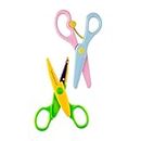 GOCO kids craft Safety Scissors (Pack of 2)- Pre-school Training Scissors for Educational Learning with Non-Toxic - Art and Craft Scissors for Kids & School Students (Training Scissors, 2)