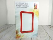 Travel Time Bumper Tablet Case for  7” RCA Tablet- RED - New!
