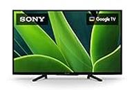Sony 32 inch W830K 720p HD LED HDR Smart TV with Google TV and Google Assistant (KD32W830K) ,Black