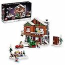 LEGO Icons Alpine Lodge Model Building Kit, Gift for Adventurers and Outdoor Lovers, Fun Family Construction Project, Build a Model Bed and Breakfast, 10325