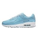 Nike Air Max 90 Men's Shoes Size-9.5, Blue Chill/Blue Chill-white, 9.5