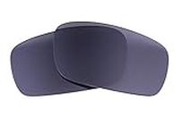 Polarized Replacement Lenses Compatible with Costa Del Mar Caballito Sunglasses - Crafted in USA - (Grey Polarized)