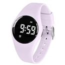e-vibra Vibrating Alarm Watch, Waterproof Potty Training Watch Rechargeable Medical Reminder Watch with Timer and 15 Daily Alarms (Lilac Purple)