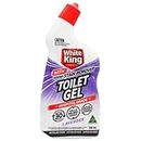 White King Toilet Gel with Added Stain Remover, Lavender 700 ml