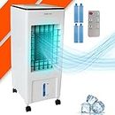 Bonplus BP | Aire Acondicionado Portátil | Enfriador de Aire | Climatizador Ventilador | 3 Velocidades | Refrigeración | Depósito 8L | Oscilación | Mando a Distancia