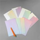 Colorful Envelopes Set Gradient Color Letter Stationery Set  Office Supplies