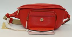 Michael Kors Women  Maisie 2 in 1 Waist Pack Fanny Pack Belt Bag Purse RED Large