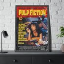 ¡Póster de arte digital de la película de Tarantino de Pulp Fiction!¡!