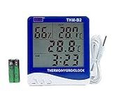 VAR TECH Thermo Hygrometer THM B2, Best in Class, Industrial Grade, Indoor & Outdoor measurements