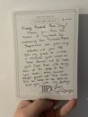 Taylor Swift TTPD Record Store Day 2024 Note Card Promo RSD Ready To Ship