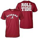 Elite Fan Shop Alabama Crimson Tide Roll Tide Tshirt - L