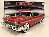 GreenLight 1: 24 Hollywood - Christine - 1958 Plymouth Fury Evil Version (Blacked Out Windows) 84082 Red