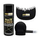 ARHGOAT Hair Building Fiber for Fine, Thinning Hair Instantly Thicker, Conceals Hair Loss in Seconds, Fuller Looking for Men & Women, Hair Thickener & Topper Hair powder 27.5g Set (Medium Blonde)