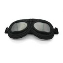 Motorcycle Scooter Mopeds Bike Retro Vintage Aviator Pilot Cruiser Goggles Tint