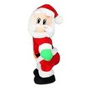 Liummrcy Twerking Santa Claus, Musical Animado de Navidad de Santa Claus Figura Twisted Wiggle Hip Dance Decoraciones de Navidad FunnEectric Toy Electric Toy para niños Shake Hip Santa